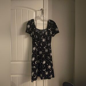 HOT TOPIC Celestial Retro Dress